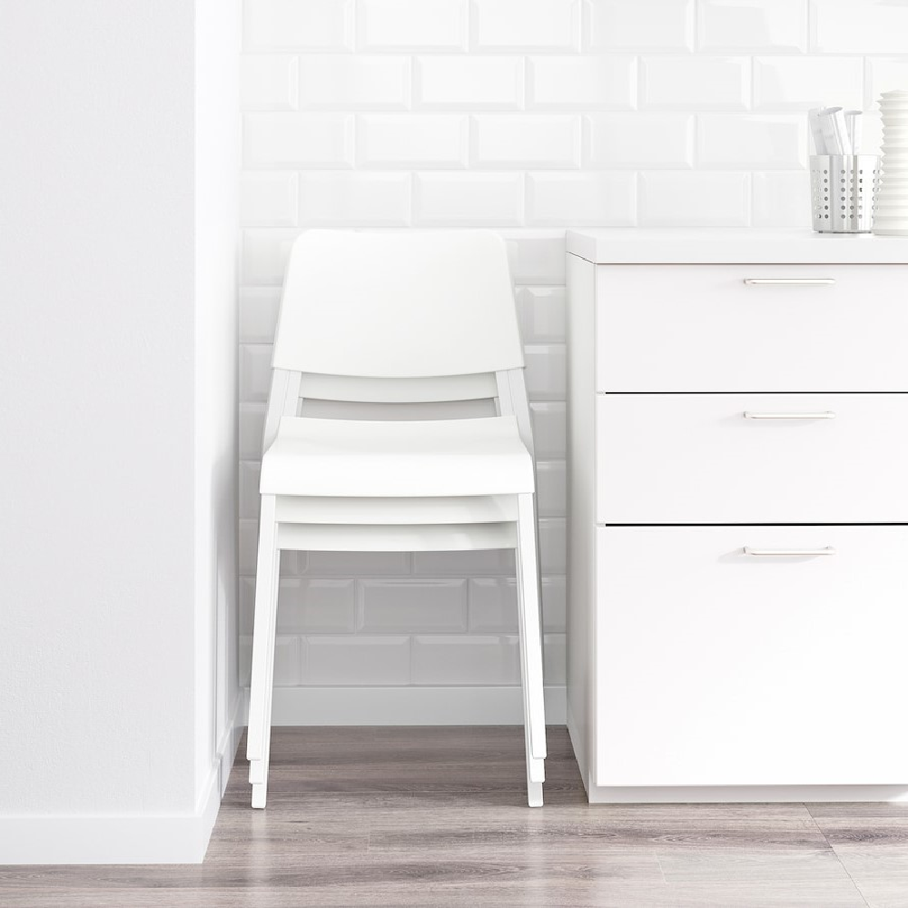 IKEA TEODORES Chair, white