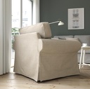 EKTORP Armchair, Kilanda Light Beige