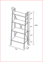 Idiya IRAN Shelving unit 60*33*148CM