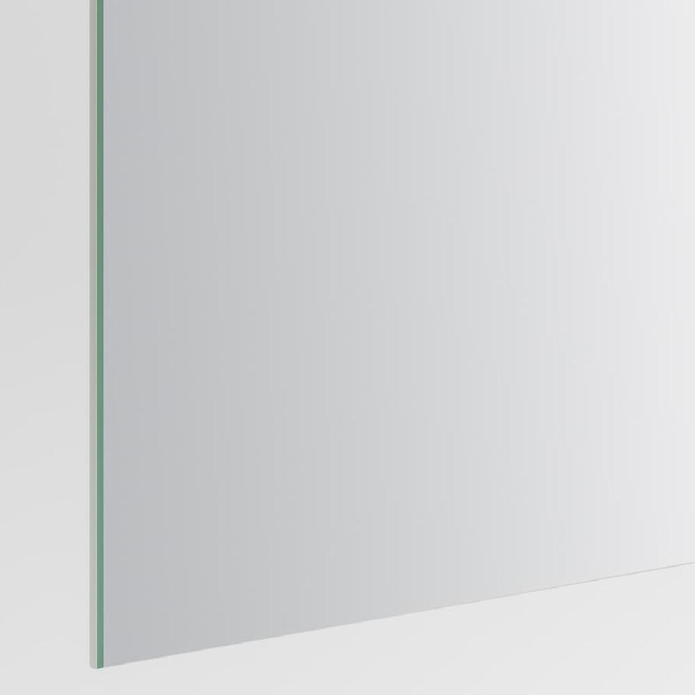 AULI 4 panels for sliding door frame, mirror glass, 75x201 cm