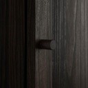 Ikea OXBERG door, dark brown oak effect, 40x97 cm