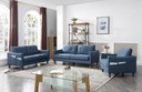 Idiya Zaire 2 Seater Sofa , Blue