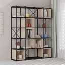 Arıtas BLACK WOOD - SANDSTONE BOOKCASES