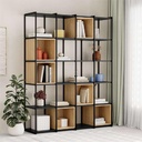 Savur SILKY BLACK - OAK BOOKCASES