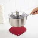 IKEA 365+ Gunstig Pot Stand, Magnetic, Red, Dark Grey