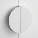 IKEA BEGRIPA handle white/half-round 130 mm