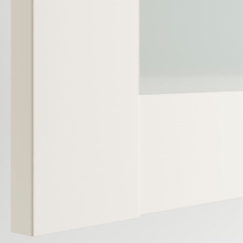 IKEA BERGSBO Door, Frosted Glass-White 50X229 cm