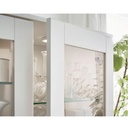 IKEA BRIMNES Storage Combination W Glass Doors, White