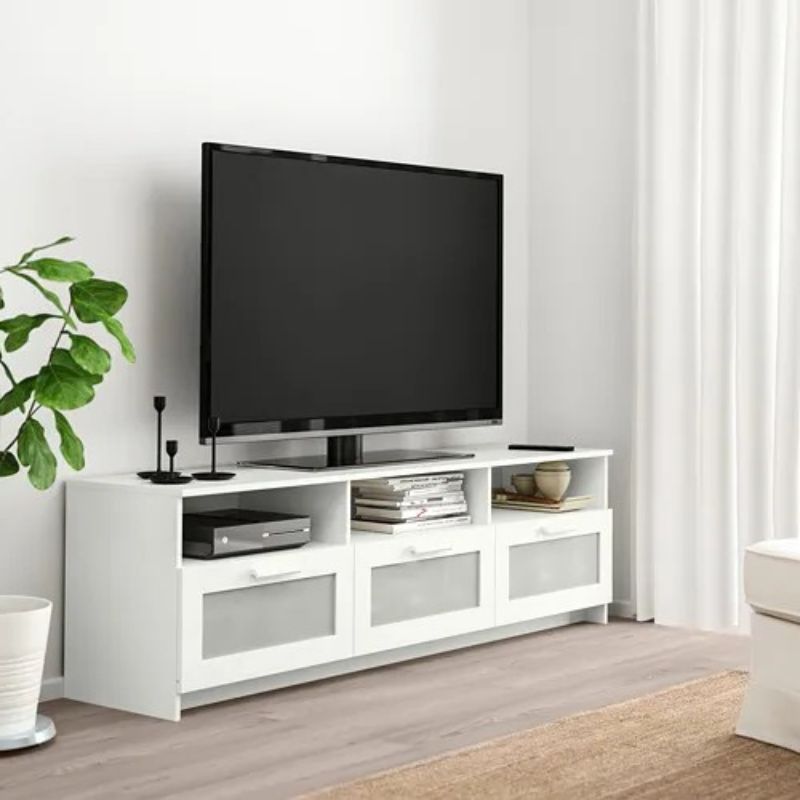 IKEA BRIMNES TV Bench, White,180cm