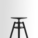 IKEA DALFRED Bar Stool, Black, 63-74 cm