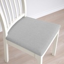 IKEA EKEDALEN Chair, White Orrsta Light Grey