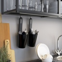 IKEA ENHET Hook Anthracite 6X24 mm