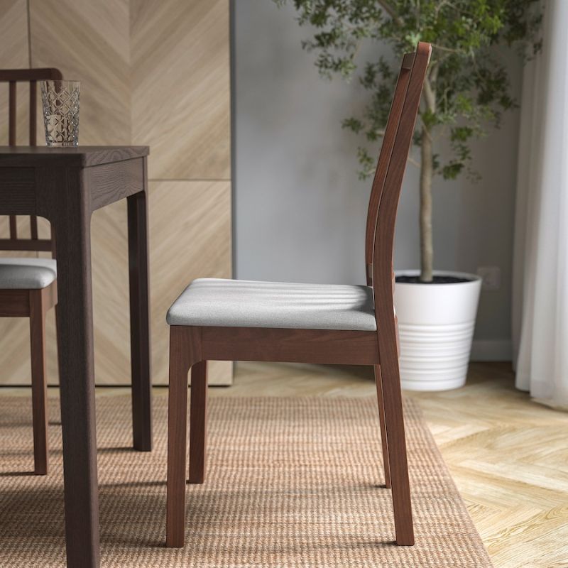 IKEA Ekedalen Chair, Brown-Orrsta Light Grey