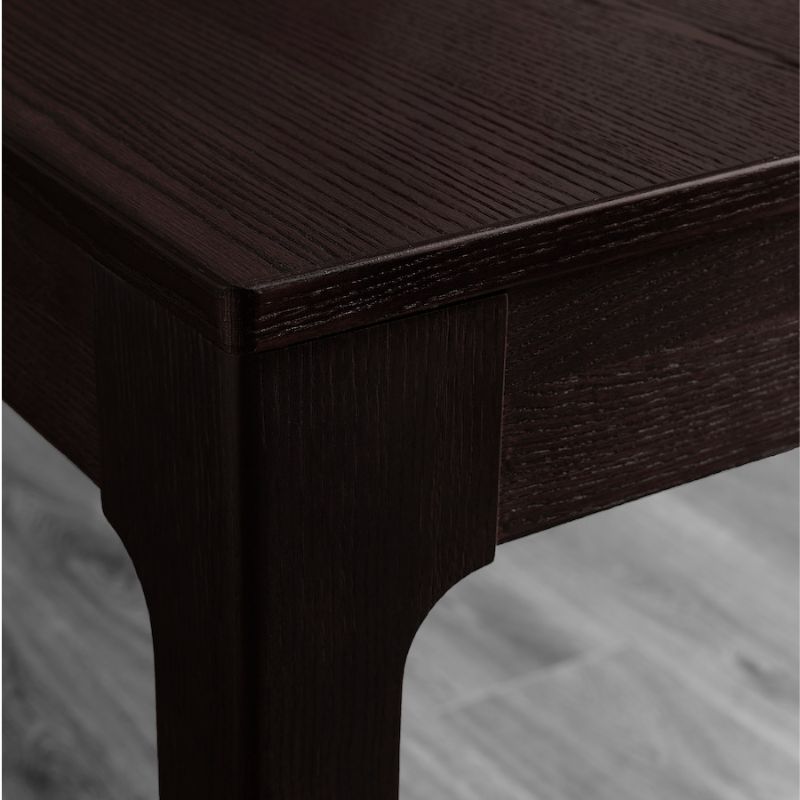 IKEA Ekedalen Extendable Table Dark Brown 120-180X80 cm