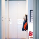 IKEA FARDAL Door with Hinges, High-Gloss White 50X229 cm