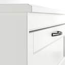 IKEA SONGESAND Chest of 6 Drawers, White, 161X81 cm