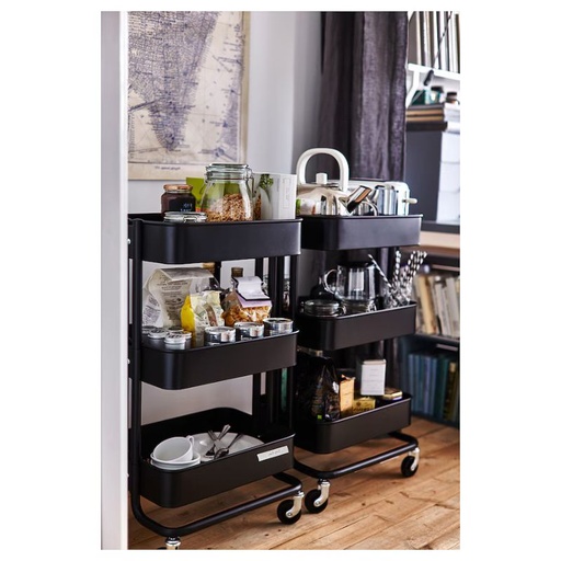 IKEA Raskog Trolley, Black