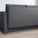 IKEA FRIHETEN Three-Seat Sofa-Bed, Skiftebo Dark Grey