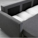 IKEA FRIHETEN Three-Seat Sofa-Bed, Skiftebo Dark Grey