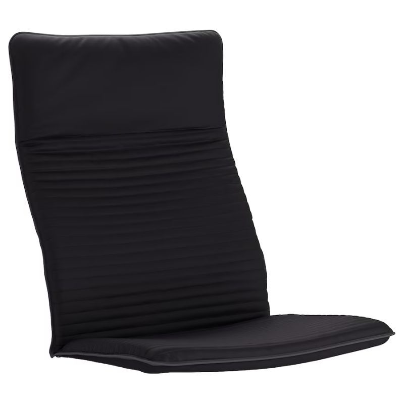 IKEA POANG Armchair Cushion Knisa Black (cushion only)