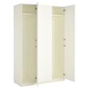 IKEA PAX Wardrobe, White-FORSAND White150X60X236 cm