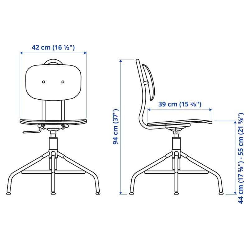 IKEA Fjallbo-Kullaberg - Gullhult Desk and Storage Combination