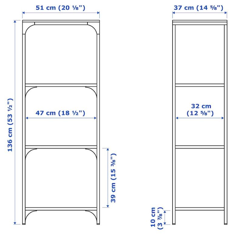 IKEA Fjallbo-Kullaberg - Gullhult Desk and Storage Combination