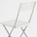 IKEA Gunde Folding Chair, White