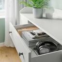 IKEA HAUGA Storage Combination White 279X46X199 cm