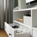 IKEA HAUGA Tv-Storage Combination White 277X46X116 cm