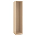 IKEA PAX Wardrobe Frame, White Stained Oak Effect, 50X58X236 cm