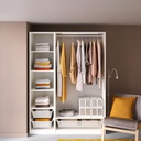 IKEA PAX Wardrobe Combination, White 150X58X201 cm, 113 Kg