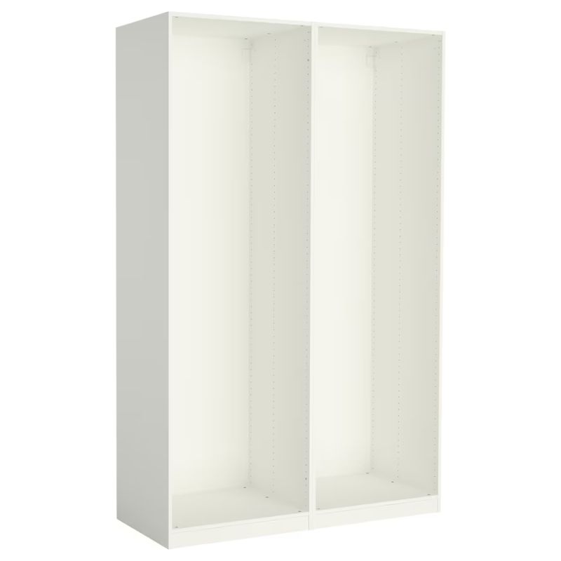 IKEA PAX 2 Wardrobe Frames, White 150X58X236 cm