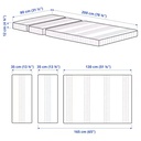 IKEA OMSINT Pocket Sprung Mattress for Ext Bed 80X200 cm