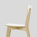 IKEA NORDMYRA Chair, White, Birch