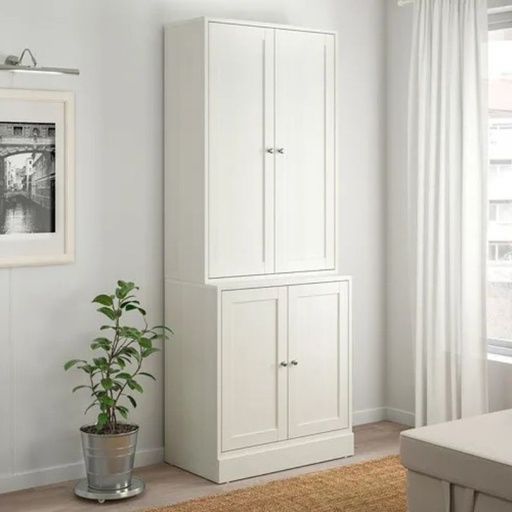 IKEA HAVSTA Storage Combination with Doors, White