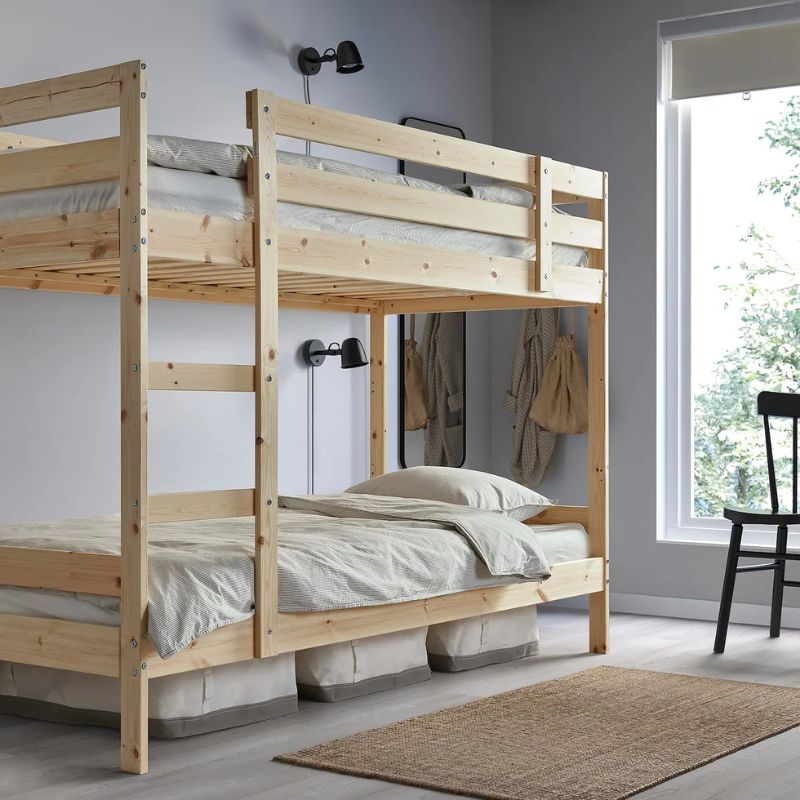 IKEA Mydal Bunk Bed Frame, Pine, 90X200cm