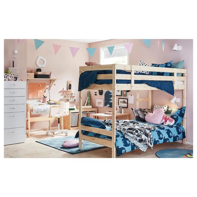 IKEA Mydal Bunk Bed Frame, Pine, 90X200cm