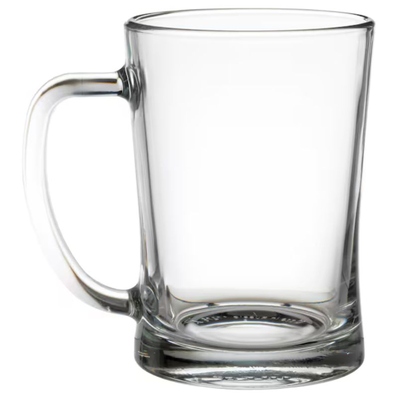 IKEA MJOD Beer Tankard, Clear Glass, 60 Cl