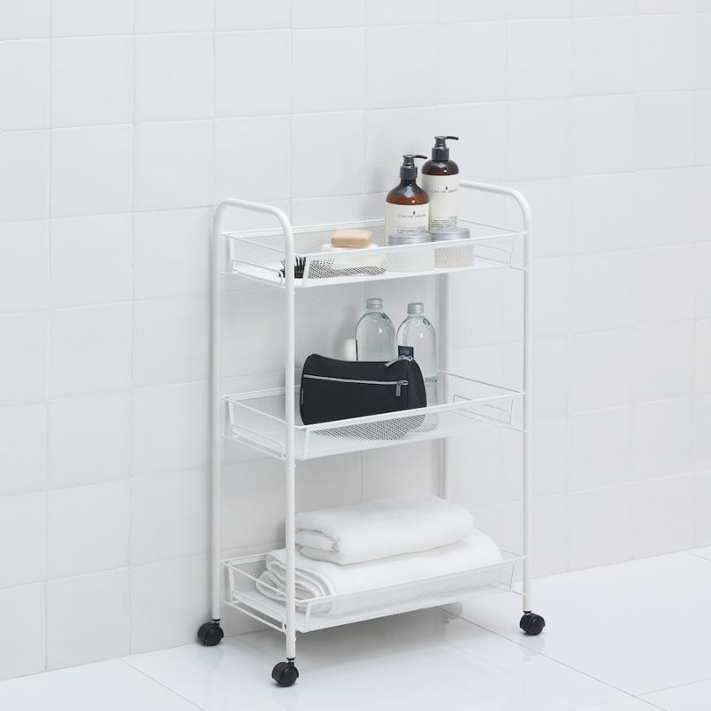 IKEA HORNAVAN Trolley, White