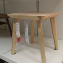 Ikea LISABO Side table, ash veneer 45x45 cm