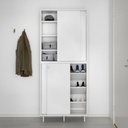 IKEA MACKAPAR Shoe Cabinet Storage White 80X35X102 cm