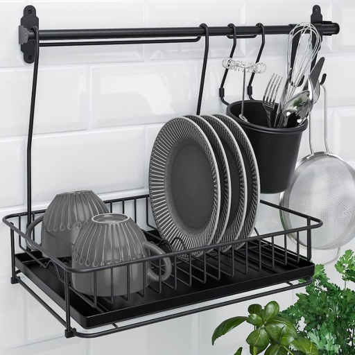 IKEA HULTARP Dish Drainer Black