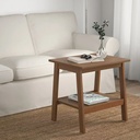 IKEA Lunnarp Side Table, Brown 55X45 cm