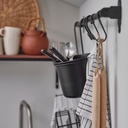 IKEA HULTARP Hook Black 7 cm