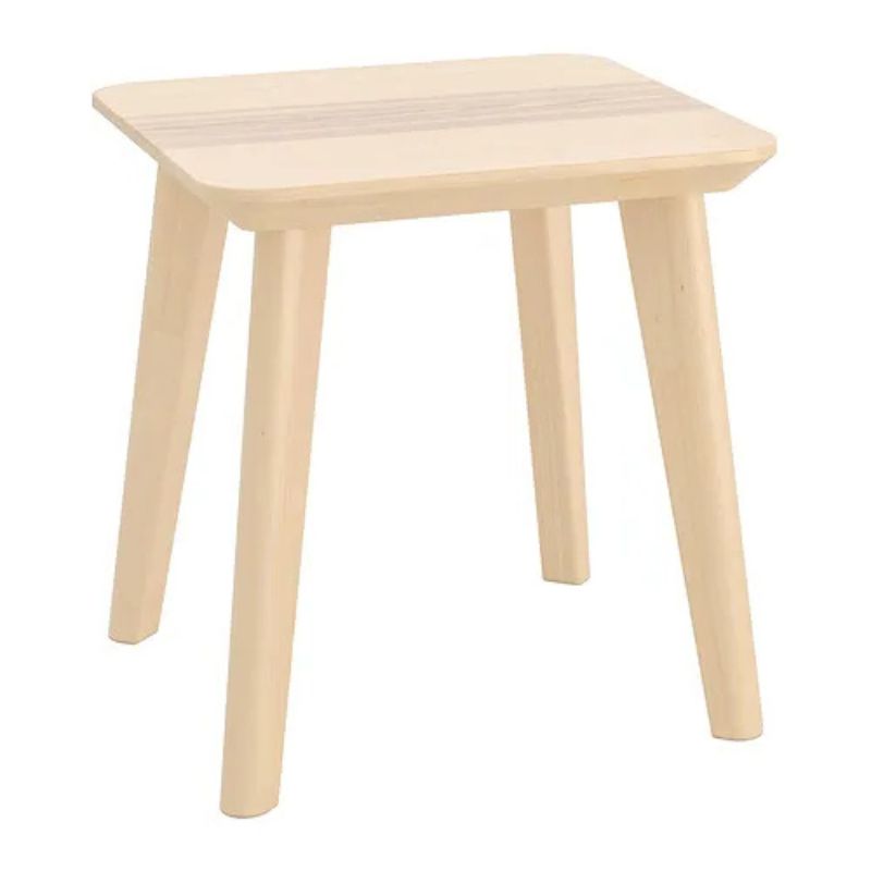 IKEA Lisabo Side Table, Ash Veneer 45X45 cm