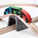 IKEA Lillabo 20-Piece Basic Train Set, Multicolour