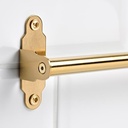 IKEA HULTARP Rail Polished, Brass-Colour,80cm