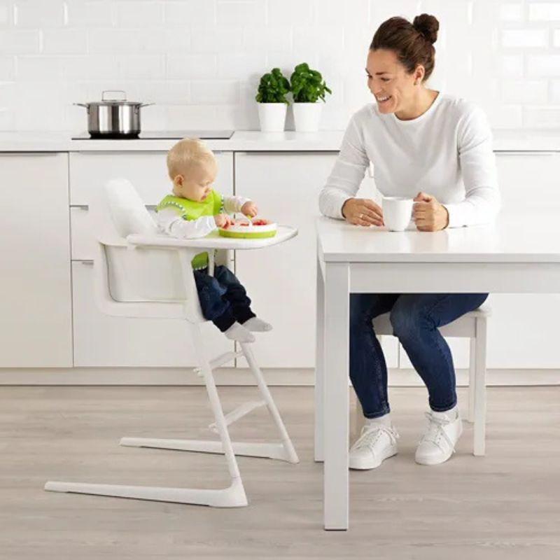 IKEA Langur Junior-Highchair with Tray, White