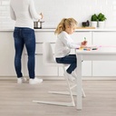 IKEA Langur Junior-Highchair with Tray, White